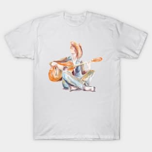 girl with guitar T-Shirt